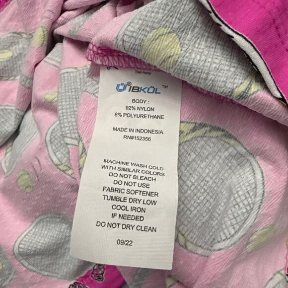 Ibkul Sleeveless Zip Polo Shirt Pink Small Tennis - Picture 5 of 10